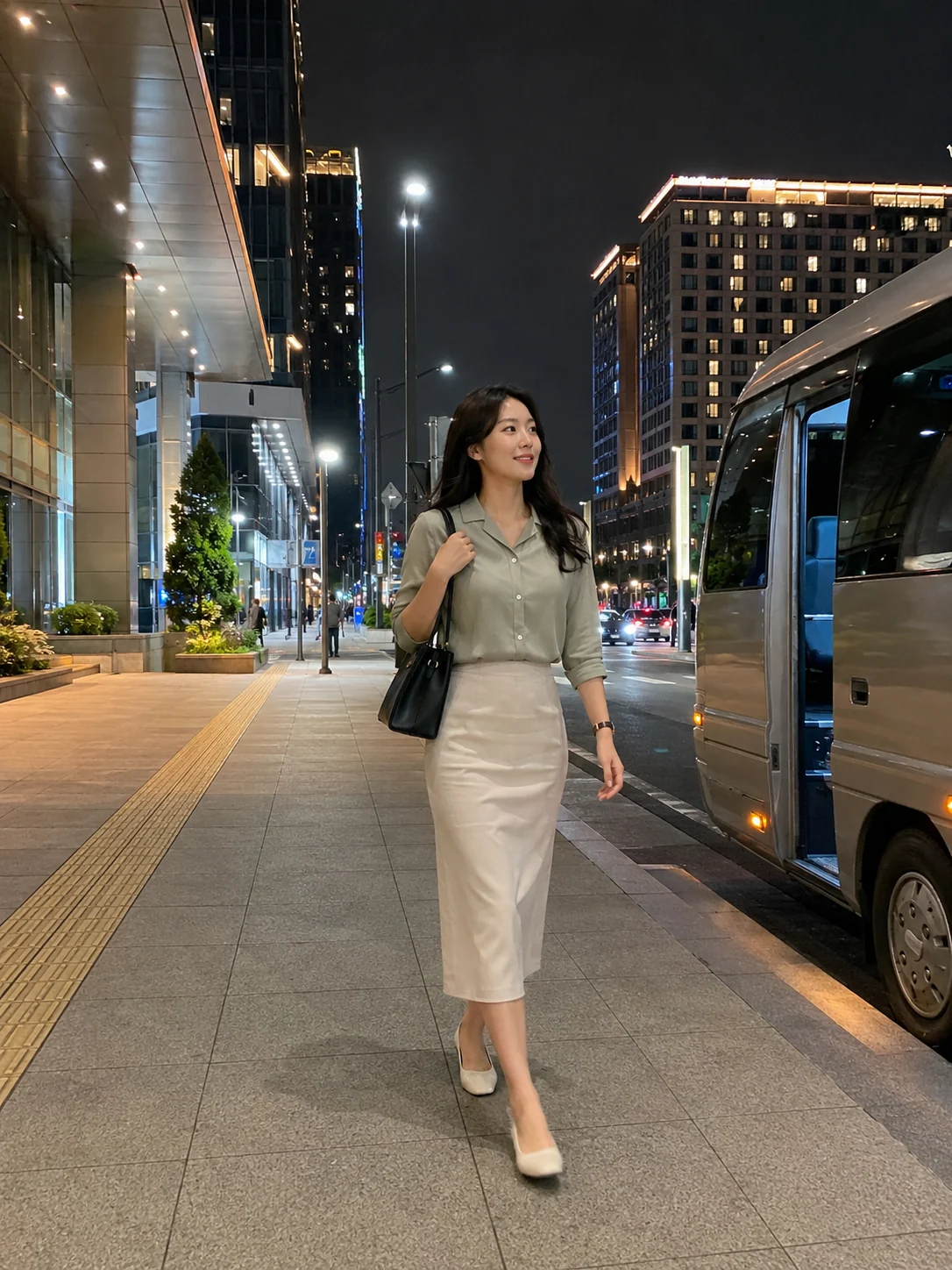 중구출장마사지 | K초이스24 - 운서역·인천국제공항 인근을 지나 방문 장소로 이동하는 장면