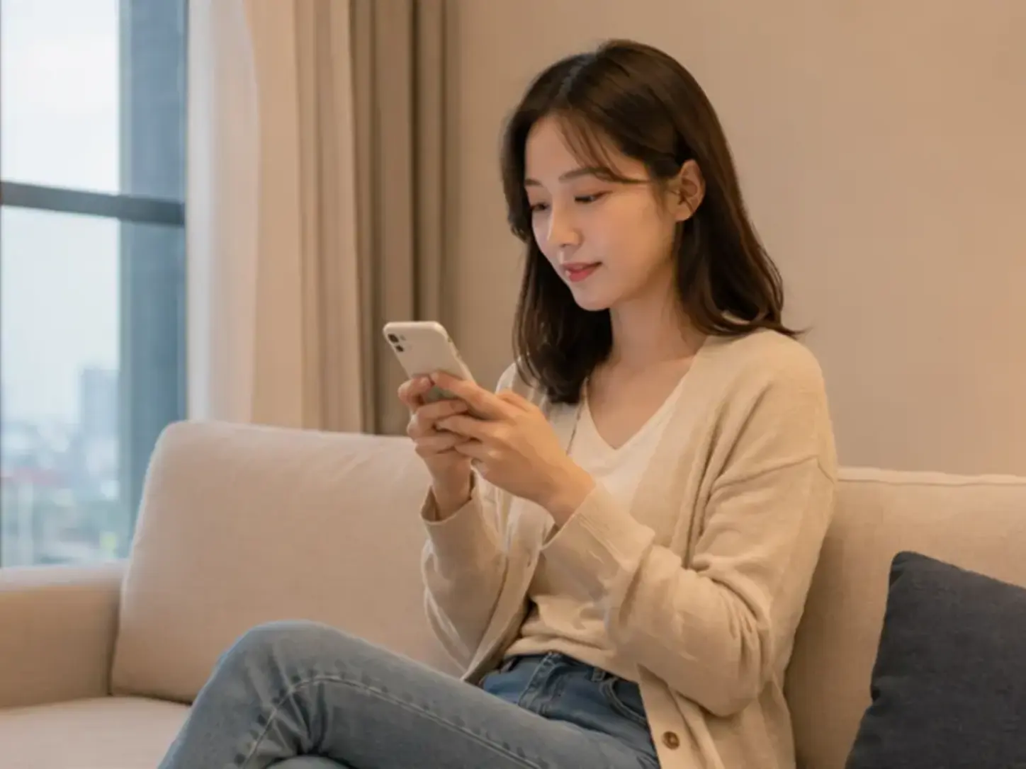 인천 청라 커낼웨이 숙소에서 정확한 지점과 출입 정보를 확인하는 로컬 에디터 지안