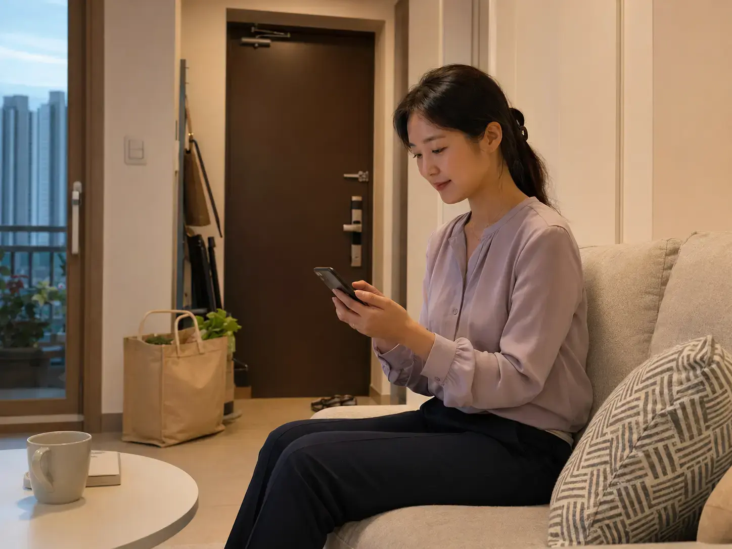 인천 논현동 인천논현역에서 현재 위치와 가능한 시간을 상담하는 로컬 에디터 수현