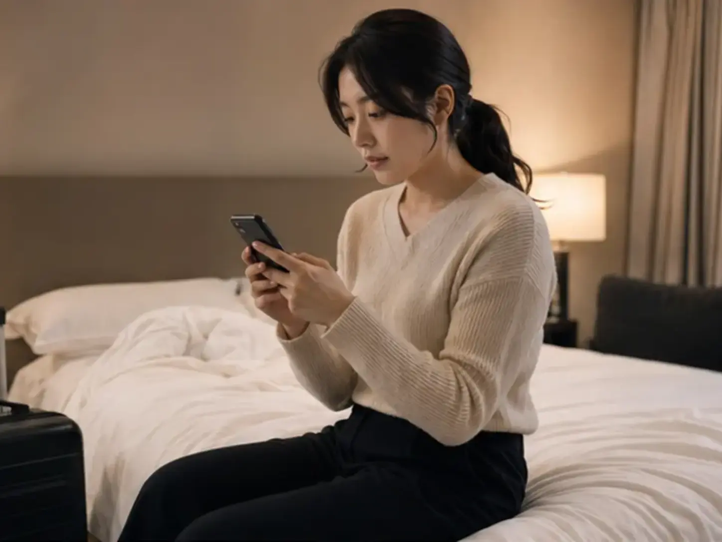인천 영종도 공항신도시 숙소에서 정확한 지점과 출입 정보를 확인하는 로컬 에디터 지우