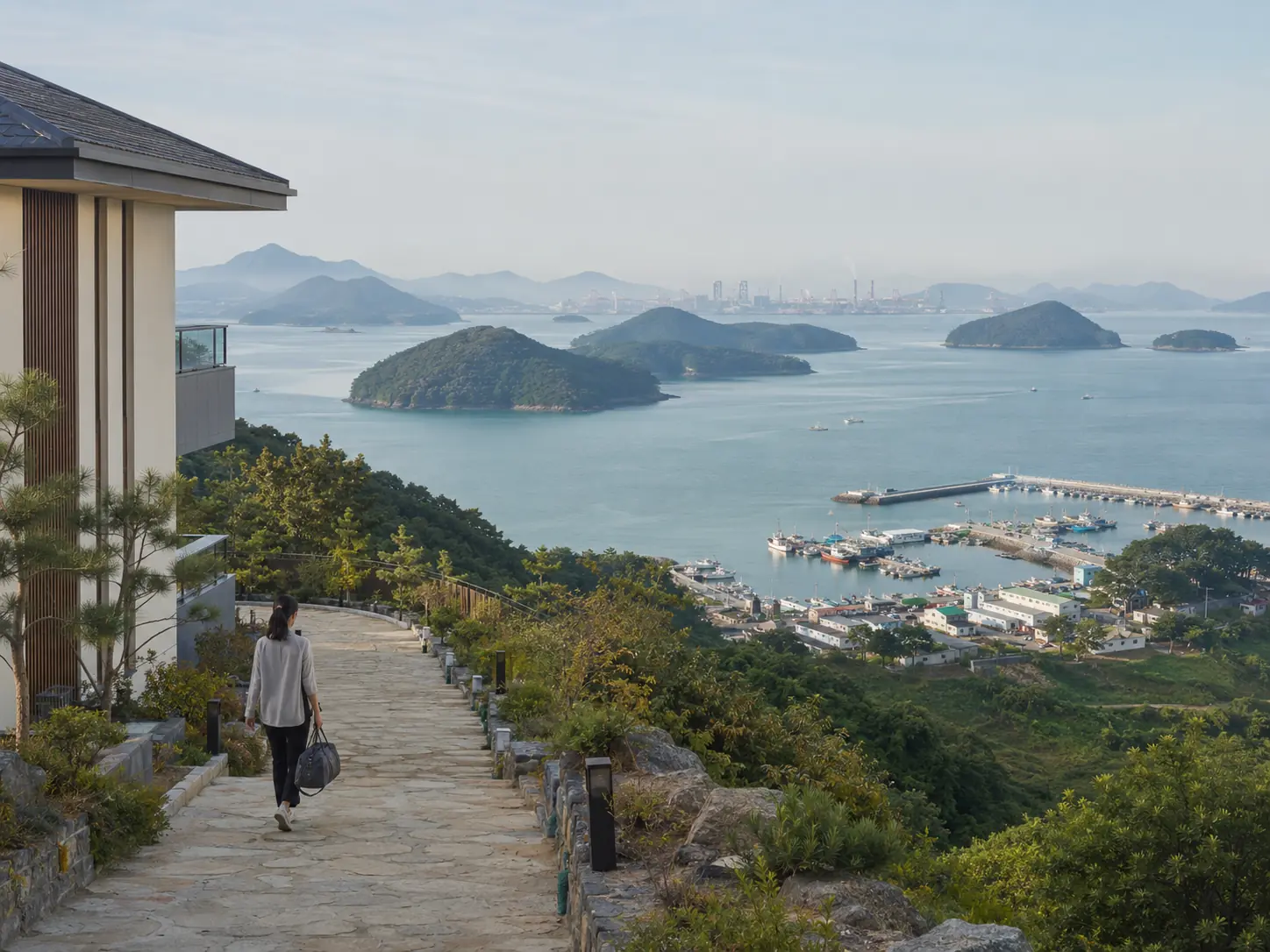 경남의 장소와 하루를 담은 로컬 에디터 출장안마 체험기 배경