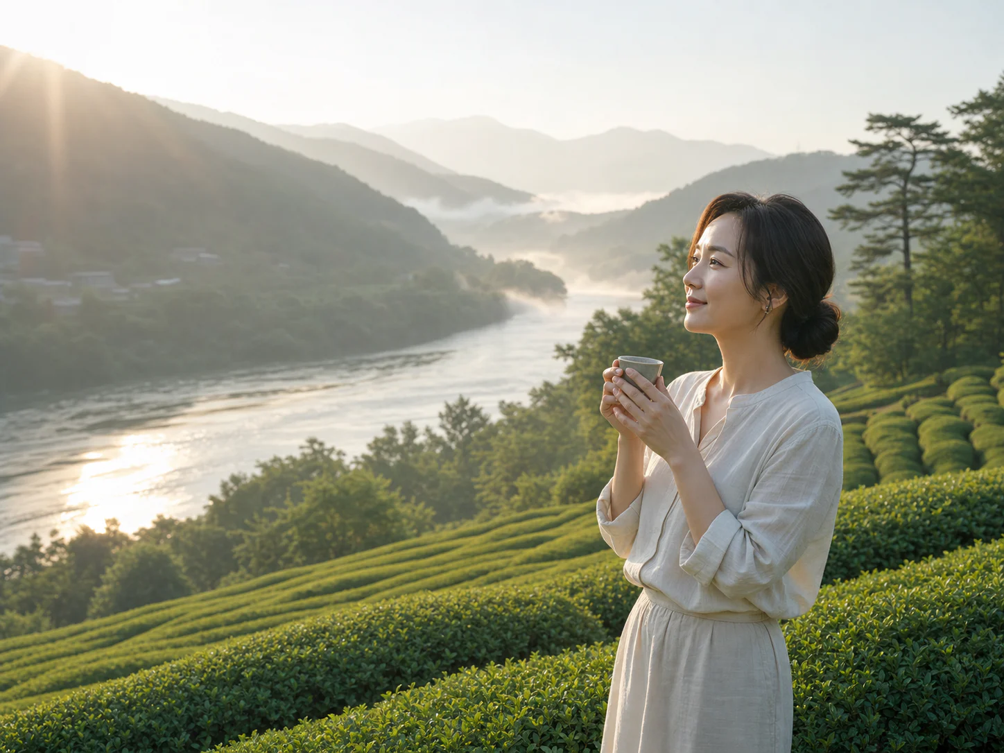 경남 하동의 생활권 분위기를 담은 방문 홈케어 안내 대표 이미지