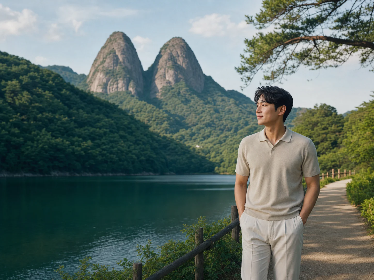전북 진안의 생활권 분위기를 담은 방문 홈케어 안내 대표 이미지