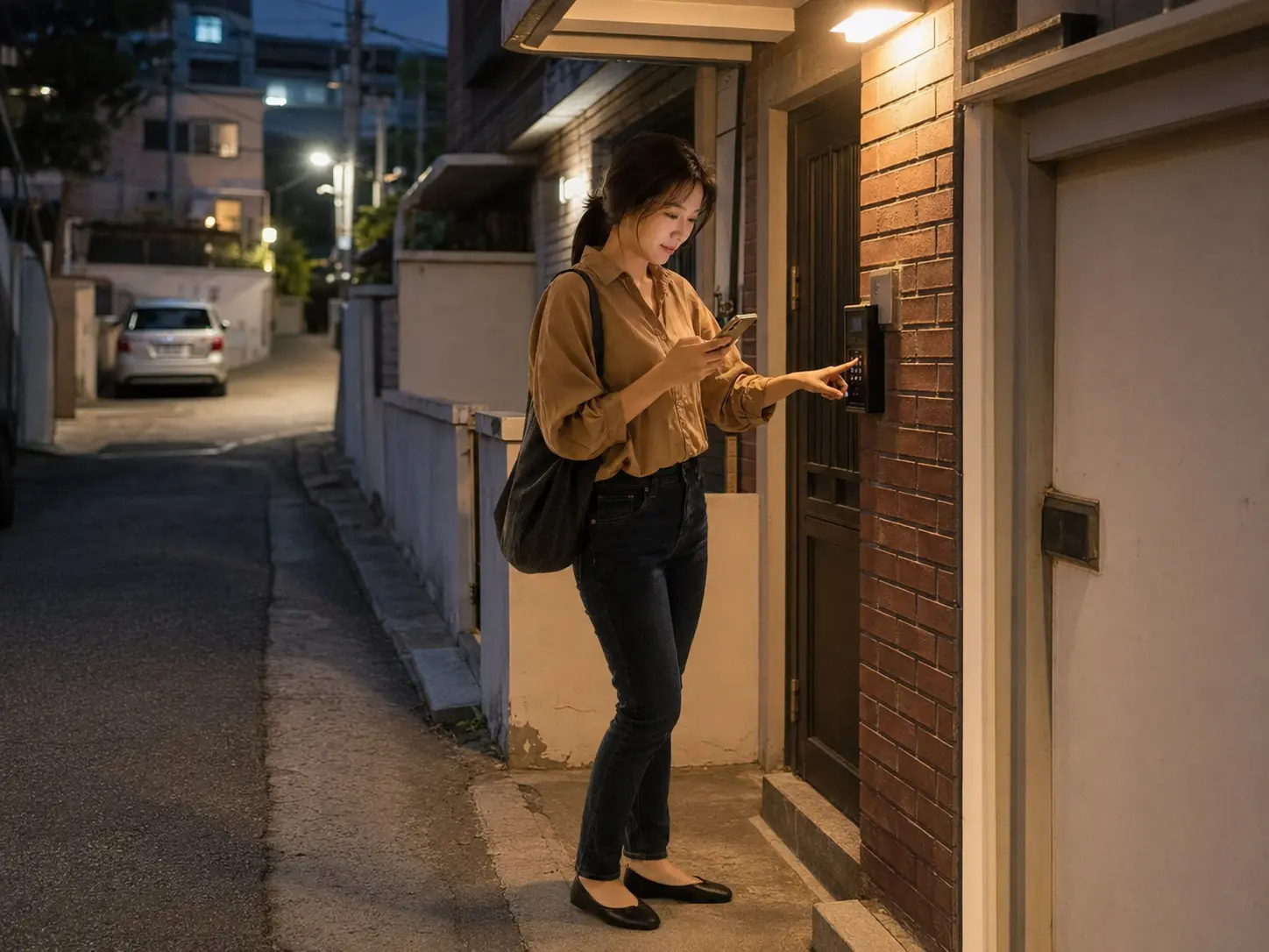 인천 주안 주안역 인근에서 숙소로 이동하는 로컬 에디터 지우