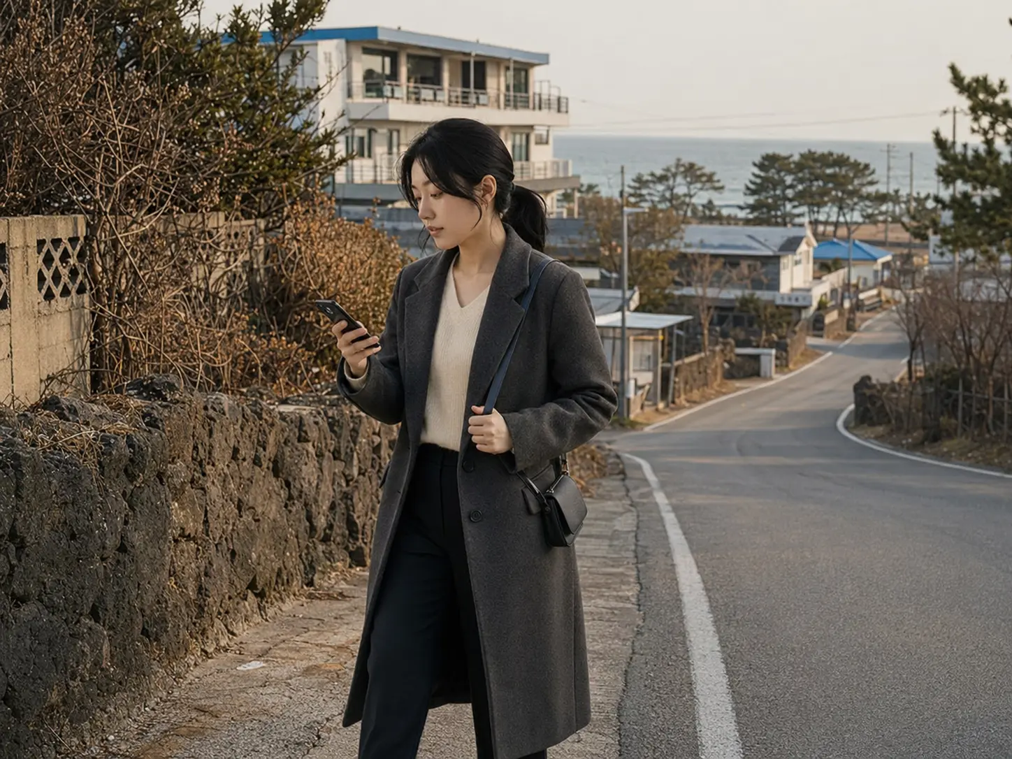 인천 영종도 인천공항 인근에서 숙소로 이동하는 로컬 에디터 도하