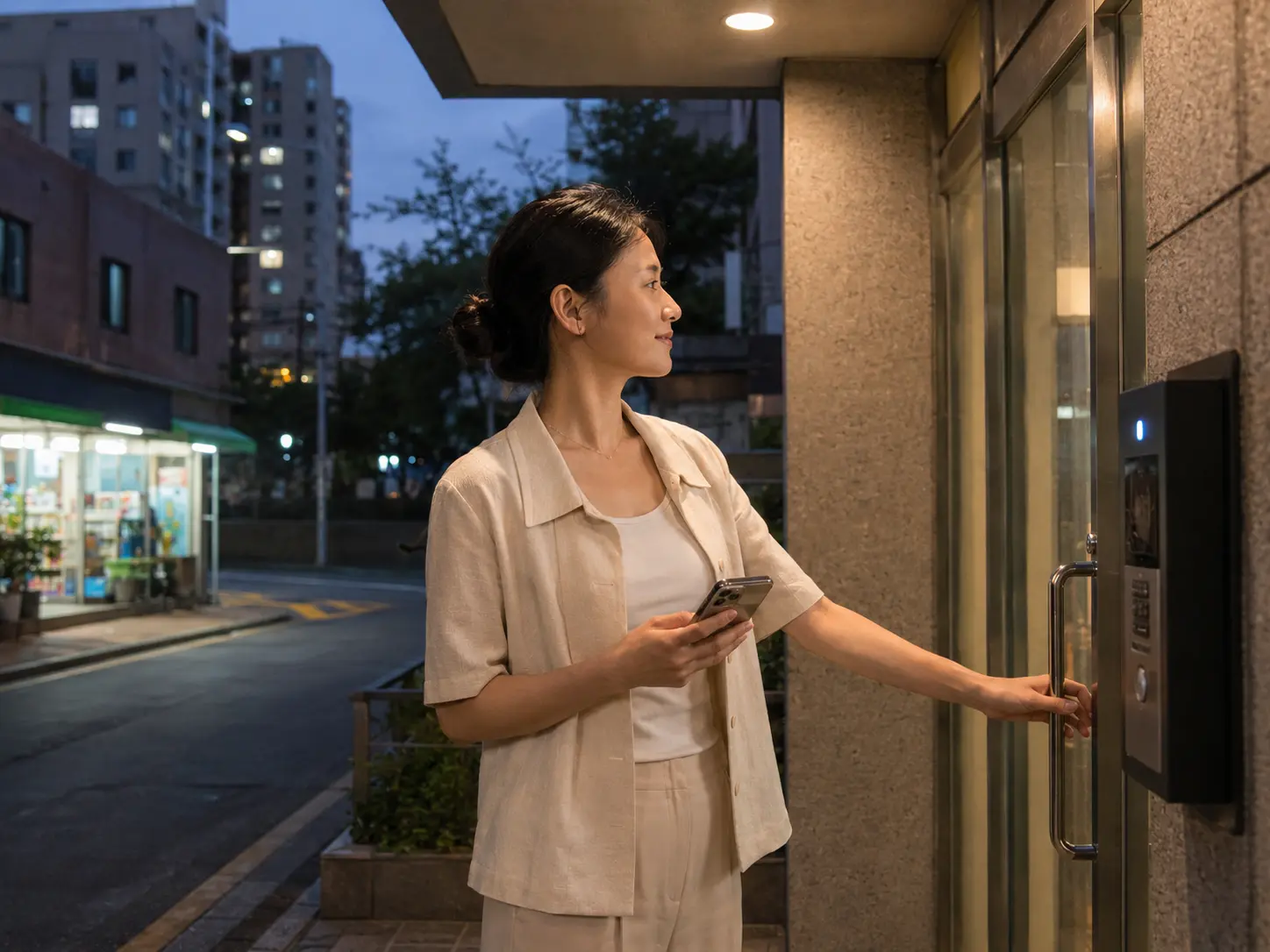 세종 새롬동 새뜸마을 대단지 인근에서 숙소로 이동하는 로컬 에디터 지안